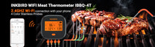 Load image into Gallery viewer, Inkbird WiFi Grill Thermometer IBBQ-4T