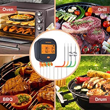 Load image into Gallery viewer, Inkbird WiFi Grill Thermometer IBBQ-4T